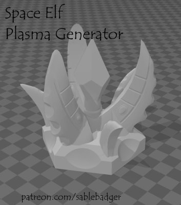 Space Elven - Plasma generator