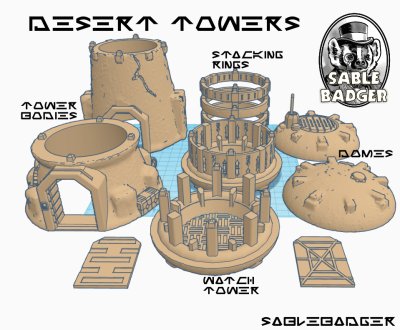 Legion - modular Desert Towers