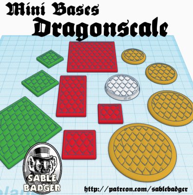 Mini Bases - Dragonscale