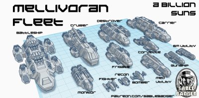 A Billion Suns - Mellivoran Fleet