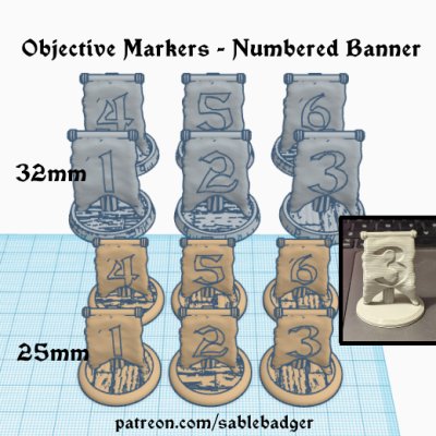 Banner Objective Markers
