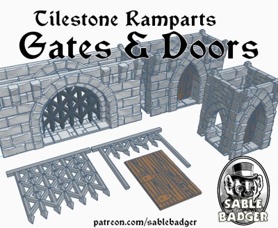 Tilestone Ramparts - Gates and Doors