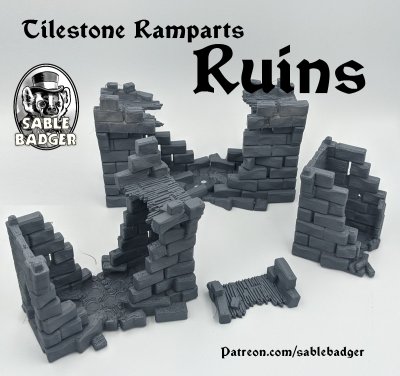 Tilestone Ramparts - Ruined - Image 2