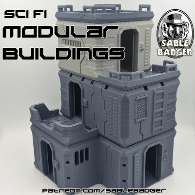Sci Fi Modular Buildings