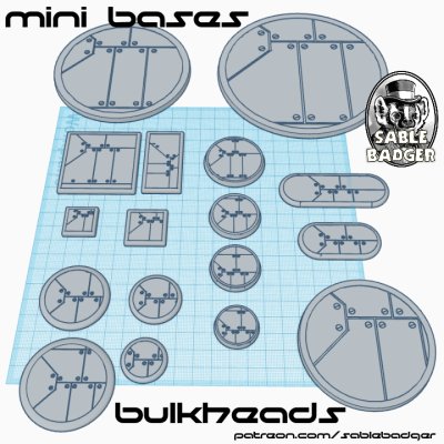 Mini Bases -  Bulkheads - Image 2