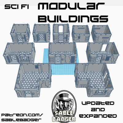 Sci Fi Modular Buildings (Updated) - Image 1