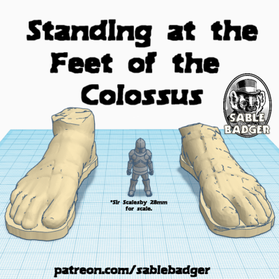 Fallen Statue-Feet of the Colussus