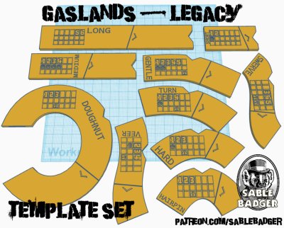 Gaslands - LEGACY TEMPLATES