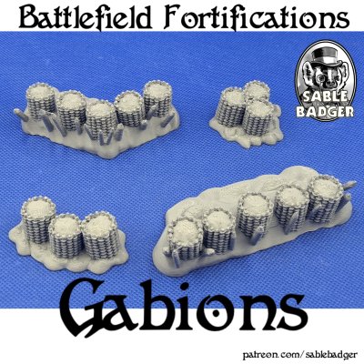 Battlefield Fortification - Gabion