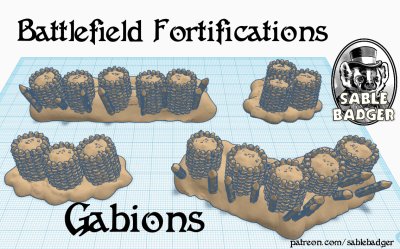 Battlefield Fortification - Gabion - Image 2