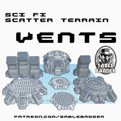 Sci Fi Scatter 2 - Vents - Image 1