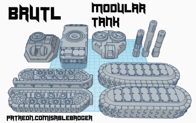 BRUTL Modular Tank release 1