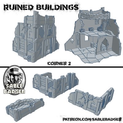 Post-Apocalypse Buildings 28mm - Image 3