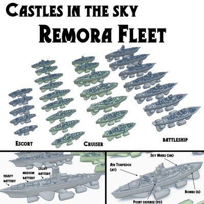 Castles in the Sky - Remora Fleet