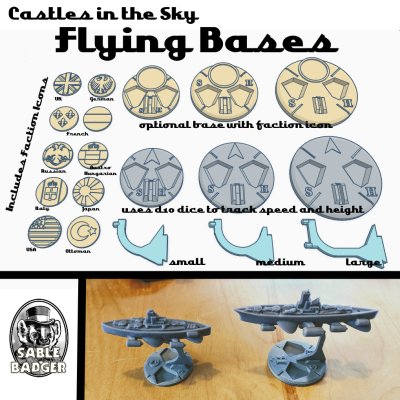 Castles in the Sky - Flying Bases