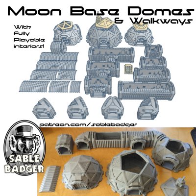 Moon Base Domes