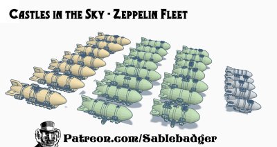 Castles in the Sky - Zepplin Fleet - Image 2
