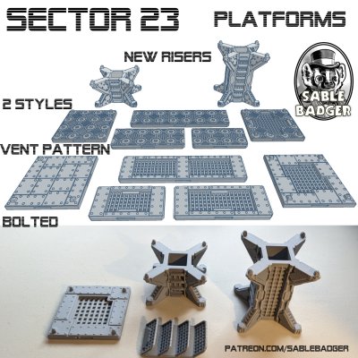 Sector 23 - Platforms and  Industrial Columns