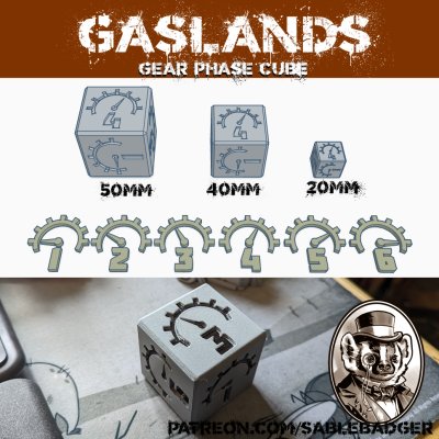 Gaslands Gear Phase Cube