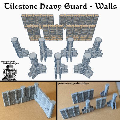 Tilestone Heavy Guard - Walls