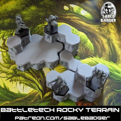 SB3D - Battletech - Rocky Terrain - Image 2