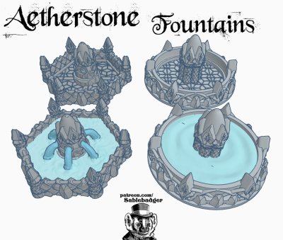 Aetherstone Fountains