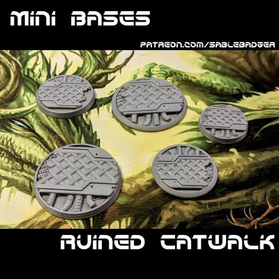 Mini Bases - Sci Fi Catwalk