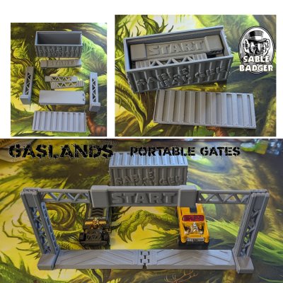 Gaslands - Portable Gates