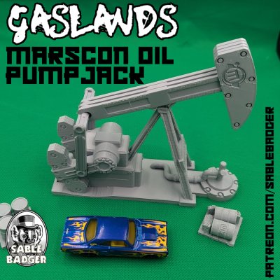 Gaslands - Oil Pumpjack - Image 2