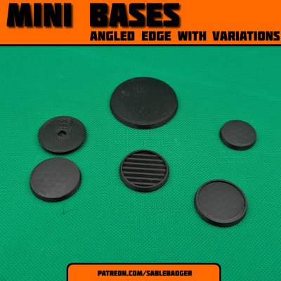 Mini Bases - Plain plus Variations
