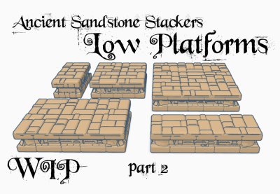 Ancient Sandstone Stackers 2 WIP