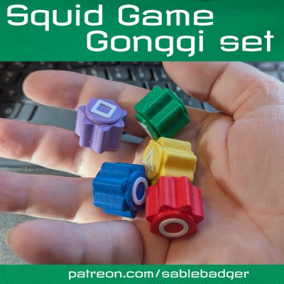 Squid Game - Gonggi props - Image 2