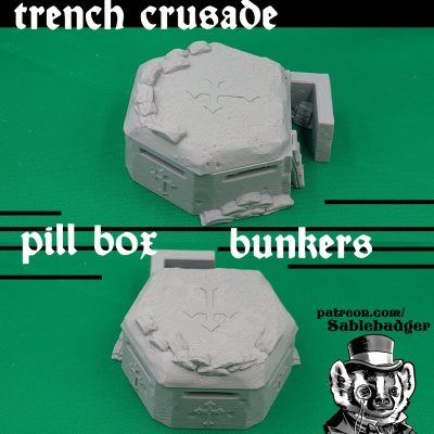 Trench Crusade Pill Box Bunkers - Image 1