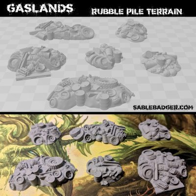 Rubble Pile Terrain part 2