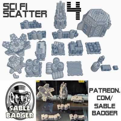 Sci Fi Scatter Terrain 4