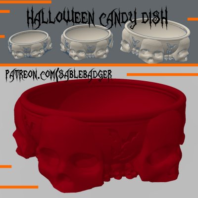 Halloween 2025 Candy Dish