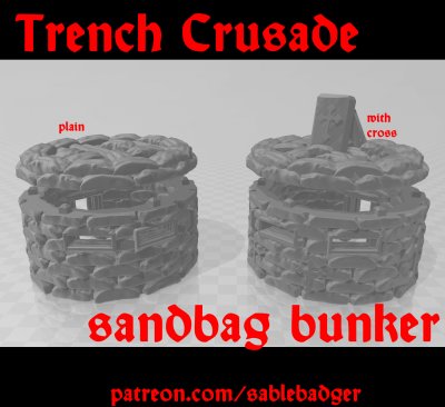 Trench Crusade - Sandbag Bunker