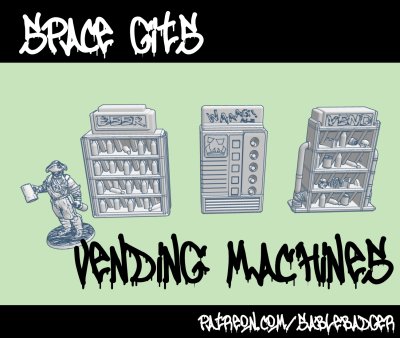 Space Gits - Vending Machines