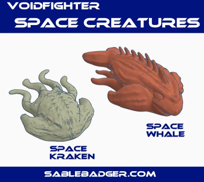 Voidfighter - Space Creatures