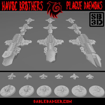 Havoc Fleet - Plague Daemon