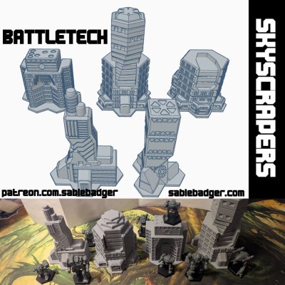 Battletech Skyscrapers
