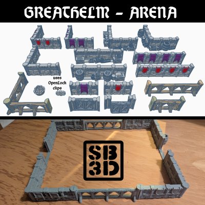 Greathelm - Fancy Arena Walls