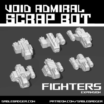 Void Admiral - Scrapbots Fleet - Fighters